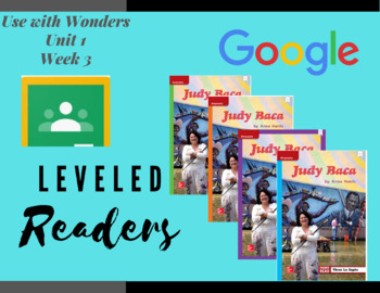 Preview of Digital Bundle-Leveled Readers-Wonders 3rd Grade Unit 1 Week 3