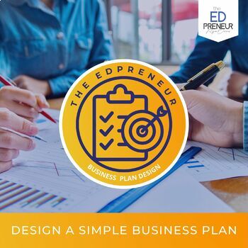Preview of Digital Business Lesson - Business Plan Creation - Student Entrepreneurship