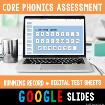 Preview of Digital CORE Phonics Assessment