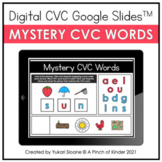 Digital CVC Google Slides™ - Mystery CVC Words