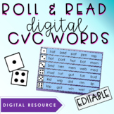 Digital CVC Short Vowel Roll & Read