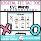 Digital CVC Tic-Tac-Toe | Distance Learning 