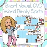 Digital CVC Word Family Sort (Rhyming Word Practice) for G
