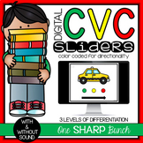 Digital CVC Word Sliders for Google Slides & PowerPoint