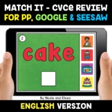 Digital CVCe Review Word Work for Google and Seesaw 2 - Di