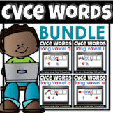 CVCe Words Long Vowels Bundle for Google Classroom™
