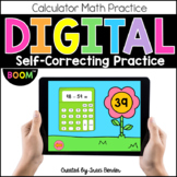 Digital Calculator Math l Boom Cards {For Distance Learning}