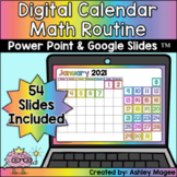 Digital Calendar Math for Google Slides (TM) & Power Point