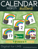 Calendar Buttons - LMS - Pot of Gold/Rainbow {March}