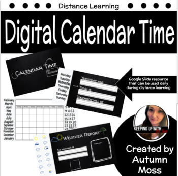 Preview of Digital Calendar Time 