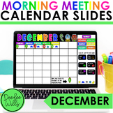 Digital Calendar for Morning Meetings | December
