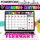 Digital Calendar for Morning Meetings | February