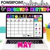 Digital Calendar for Morning Meetings | May