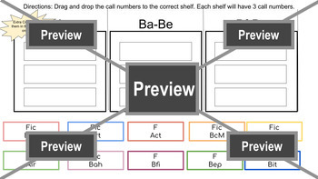 Preview of Digital Call Number Assessment