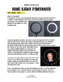 Digital Camera Lab- Ring Light Portraits
