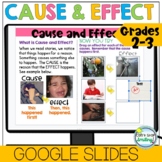 Digital Cause and Effect Lessons & Activities Google Slide