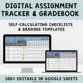 Digital Checklists & Gradebook Templates | Google Sheets A