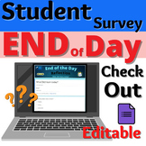Digital Checkout Student Survey End of Day School Survey R