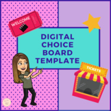 Digital Choice Board Template