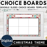 December Choice Board Template | Christmas Theme 3