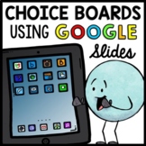 Digital Choice Boards - FREEBIE - Distance Learning - Edit