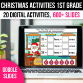 Digital Christmas Activities 1st Grade Math Games for Goog