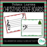 Digital Christmas Music Magnet Boards - For Distance Learning