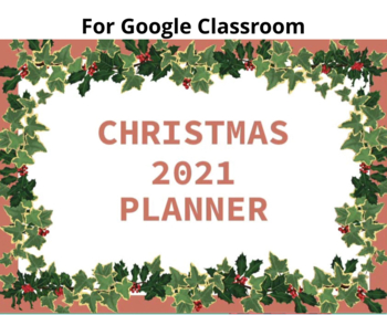 Preview of Digital Christmas Planner (23 pages)