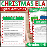 Digital Christmas Reading Activity | Google Classroom | Di
