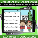 Digital Christmas Reading Passages | Google Slides | Compr