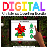 Digital Christmas Themed Counting to 20 Activity Bundle | 