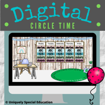 Preview of Digital Circle Time