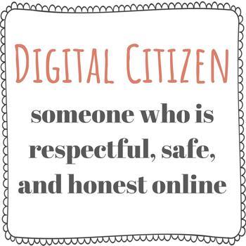 Digital Citizenship Posters | Word Wall | Essential Questions | Activity