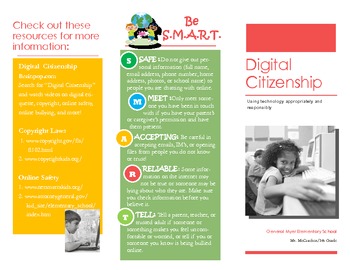 Preview of Digital Citizenship Brochure