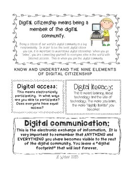 Preview of Digital Citizenship Brochure