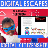Digital Citizenship Activities Digital Escape Room Back to