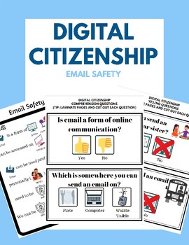 Preview of Digital Citizenship- Email Safety (Special Education)