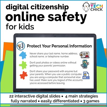 Preview of Digital Citizenship - Online Safety