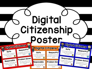 Preview of Digital Citizenship Poster