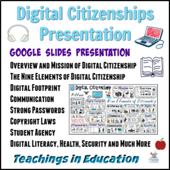 Preview of Digital Citizenship Presentation: Google Educator