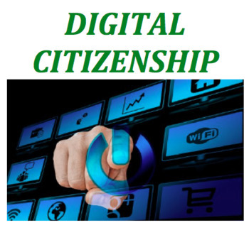 Preview of Digital Citizenship & Safety Worksheets (syllabus included)- bundle