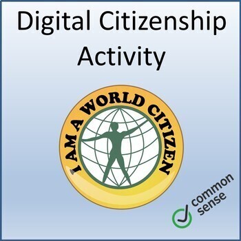 Preview of Digital Citizenship Webquest Lesson Activity for Google Slides