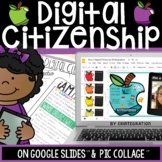Digital Citizenship Posters Project on Google Slides & Pic