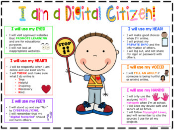 Digital Citizenship with Elementary Students by The Book Fairy Goddess
