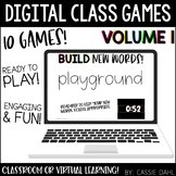 Digital Class Games (Volume 1)