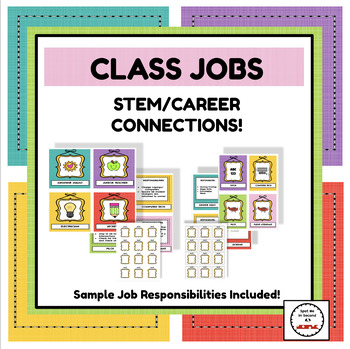 Preview of Digital Class Jobs: Real World Careers/STEM Connections