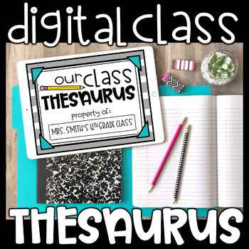 Preview of Digital Class Thesaurus