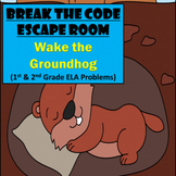 Groundhog Escape Room | 1st & 2nd Grade Reading | Digital 