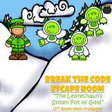 St. Patricks Escape Room | 2nd Grade Math | Digital Google