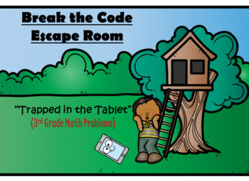 Preview of Fun Computer Escape Room | 3rd Grade Math | Digital Google Forms | Teamwork